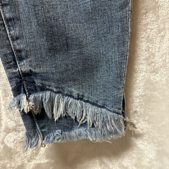 Kancan Jeans Womens 13/31 Double Frayed  Distressed Jeans # 116615 - Picture 8 of 14